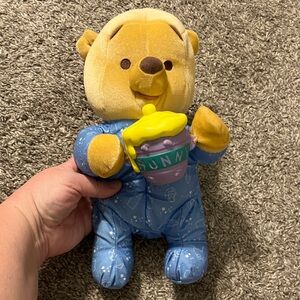Vintage 2003 Disney Winnie The Pooh Talking Plush with Honey Pot